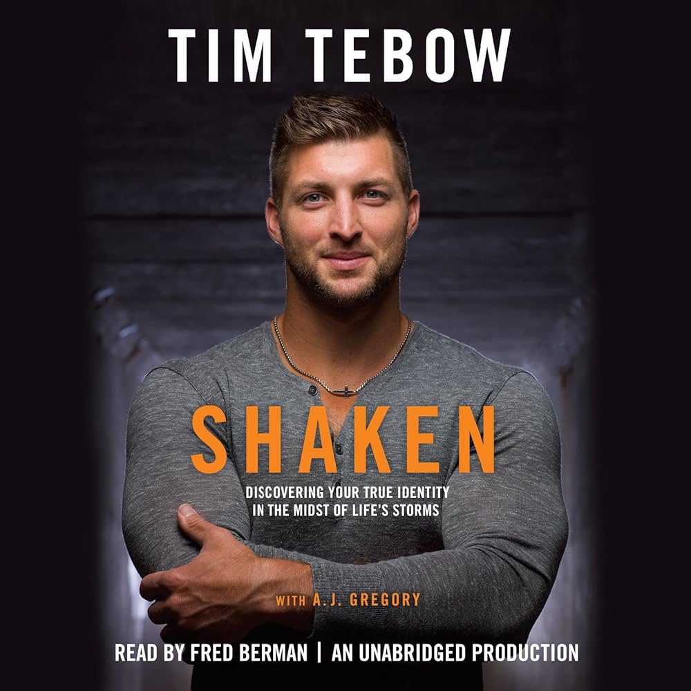Cover of Shaken by Tim Tebow