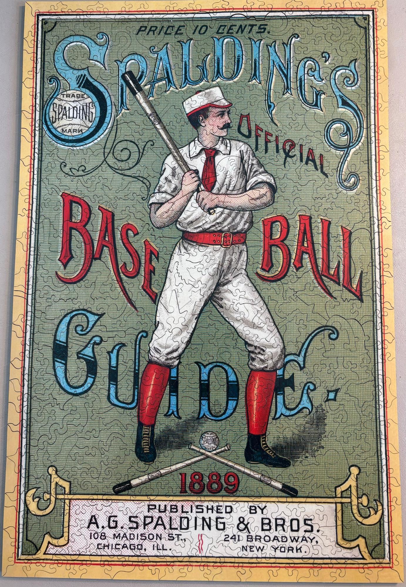 picture of Spaldings Baseball Guide by Liberty Puzzles