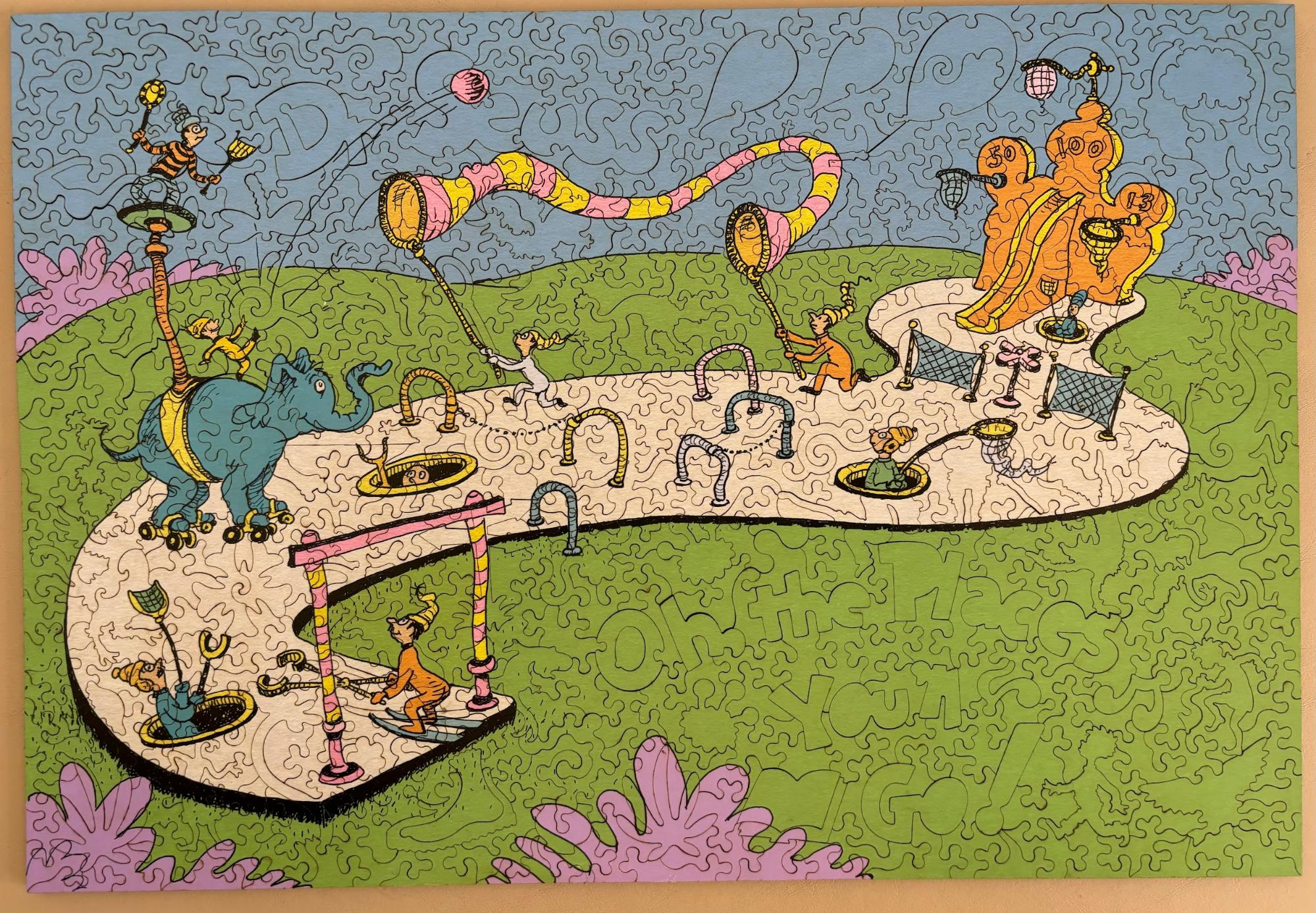 picture of Oh the Places Youll Go by Liberty Puzzles