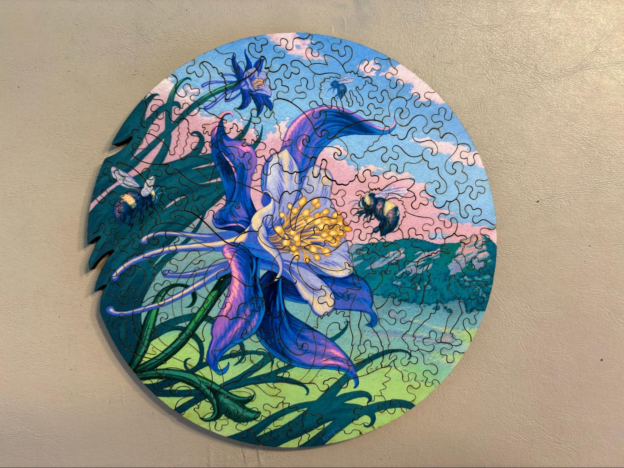 picture of Colorado Columbine by Liberty Puzzles